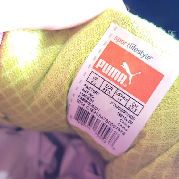 Puma Cell Riaze cross training gray pink women's size 8.5 - Picture 9 of 9